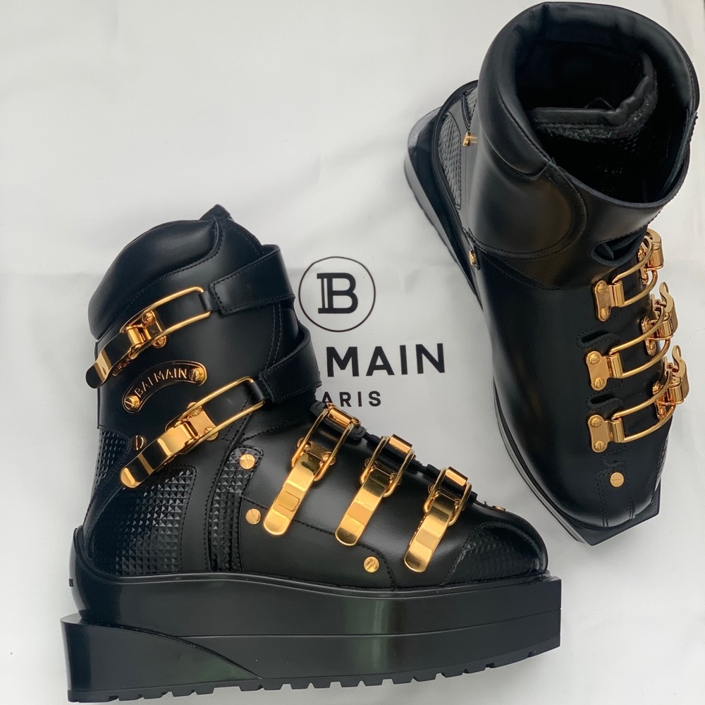 Exclusive Balmain Ski Style Boot